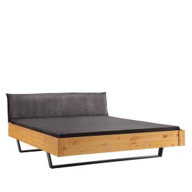 Doppelbett Brendas Kiefer Laugenfarben im Industry und Loft Stil – Ansicht 1