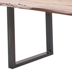 Esstisch Lagon mit natürlicher Baumkante im Industry und Loft Stil – Ansicht 5