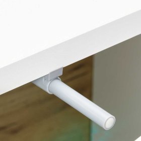 Sideboard Franvos im Skandi Design in Weiß und Wildeichefarben – Ansicht 8