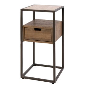Nachttisch Loupega im Industry und Loft Stil 60 cm hoch – Ansicht 1