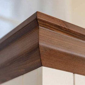 Schrank Holz Jeanys im Landhausstil mit zwei Schubladen – Ansicht 8