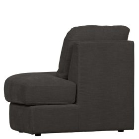 Modulsofa Abschluss Element rechts Trois in Anthrazit 93 cm breit – Ansicht 8