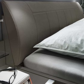 Doppelbett Boplaroma in Braun in modernem Design – Ansicht 4