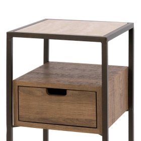 Nachttisch Loupega im Industry und Loft Stil 60 cm hoch – Ansicht 4