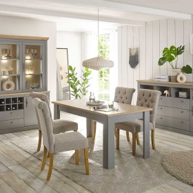 Küchen Tisch Cellossa im Landhausstil 160 cm breit - 90 cm tief – Ansicht 5