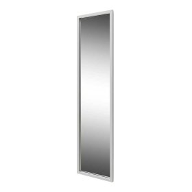 Weißer Garderobenspiegel Alice mit Metallrahmen 46 cm breit – Ansicht 1