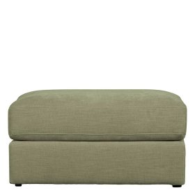 Polster Sitzhocker Karyon in Graugrün für Modulsofa – Ansicht 5