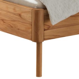Wildbuche Holzbett Ronald 140x200 cm in modernem Design – Ansicht 5