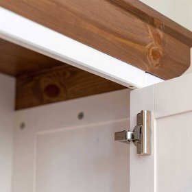 Schrank Holz Jeanys im Landhausstil mit zwei Schubladen – Ansicht 9