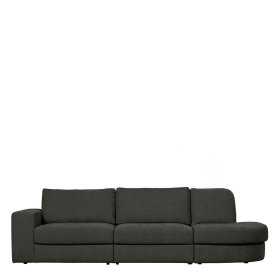 Modulares Sofa modern Trois in Anthrazit mit drei Sitzplätzen – Ansicht 2