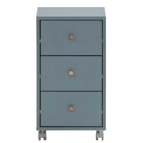 Schreibtischcontainer Hermine in Petrol Made in Germany – Ansicht 3