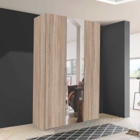 Jugendkleiderschrank Gehvonda in Eiche Sägerau mit Spiegeltür – Ansicht 3