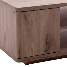 Wohnzimmer Tisch Irysma in Wildeichefarben mit Türen – Ansicht 6