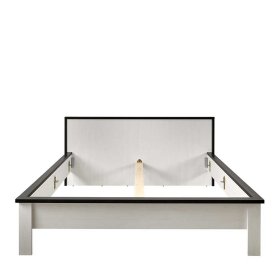 Landhausstil Doppel Bett Dionada 180x200 cm mit Kommoden & Paneel (dreiteilig) – Ansicht 3