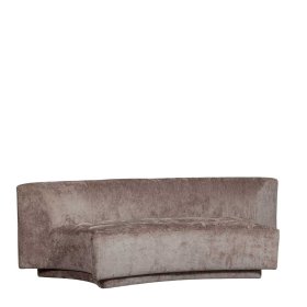 Sofa Vasteca mit zwei Sitzplätzen aus Chenillegewebe – Ansicht 2