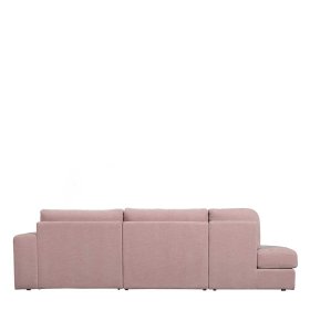 Rosa Sofa Kombination Trois 44 cm Sitzhöhe und 298 cm breit – Ansicht 3