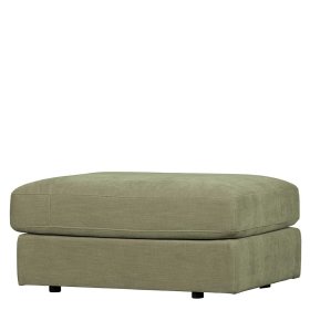 Polster Sitzhocker Karyon in Graugrün für Modulsofa – Ansicht 4