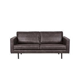Loungesofa Brunca in Schwarz modern – Ansicht 2