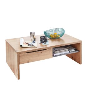 Sofatisch Esdravos in Wildeichefarben 110 cm breit – Ansicht 1