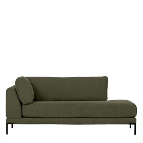 Modul Sofa Chaiselongue Skaceto in Dunkelgrün 200 cm breit – Ansicht 3