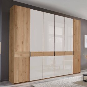 Kleiderschrank Durac in modernem Design 295 cm breit – Ansicht 2