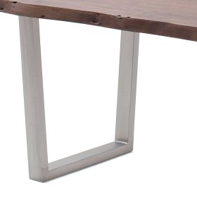 Esszimmertisch Anzitano im Industry und Loft Stil mit Massivholzplatte – Ansicht 5