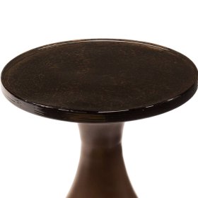 Beistelltisch Sionna mit Gussglas Platte 45 cm hoch – Ansicht 4