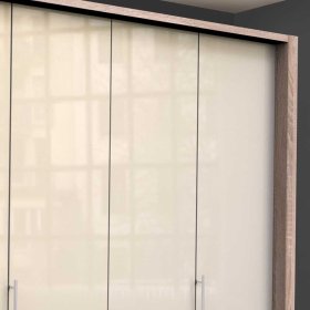 Breiter Schlafzimmerkleiderschrank Codumenta mit Türen und Schubladen – Ansicht 5