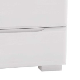 Nachtkommode Jezana in Weiß Buche massiv – Ansicht 4