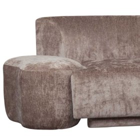 Modulsofa 3teilig Vasteca in Taupe aus Chenillegewebe (dreiteilig) – Ansicht 6