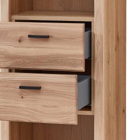 Ordnerregal Carsons mit zwei Schubladen 203 cm hoch – Ansicht 7