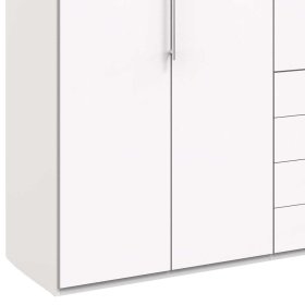 Falttüren Schlafraumschrank Emiliano in Weiß Made in Germany – Ansicht 4