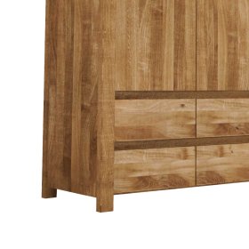 Massivholz Sideboard Rameira aus Wildeiche geölt 115 cm breit – Ansicht 4