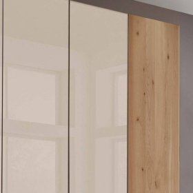 Schlafzimmerkleiderschrank Viramiru mit Drehtüren 393 cm breit – Ansicht 14