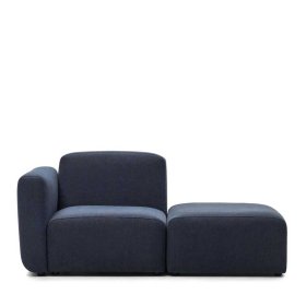 Modulare Recamiere Badryca in Dunkelblau 169 cm breit – Ansicht 2