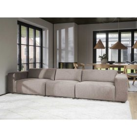Viersitzer Couch Manaos in Beige 314 cm breit - 98 cm tief – Ansicht 2