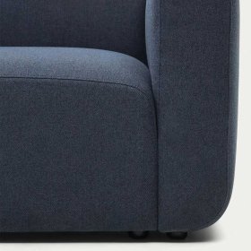 Wohnzimmer Couch Badryca in Dunkelblau 188 cm breit – Ansicht 6
