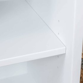 Bücherregal Aluko im Landhausstil in Weiß – Ansicht 7