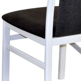 2 Stühle Gesa in Weiß & Anthrazit und modernem Design (2er Set) – Ansicht 5