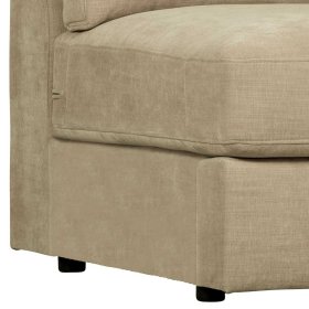 Einsitzer Couch Pilamonia in Beige Modulsofa Element – Ansicht 10