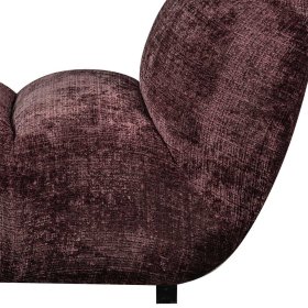 Sessel Unventra in Violett in modernem Design – Ansicht 9