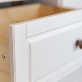 Schrank Holz Jeanys im Landhausstil mit zwei Schubladen – Ansicht 7