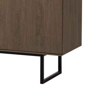 Wohnzimmerkommode Anuta in modernem Design mit Drehtüren – Ansicht 4