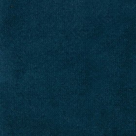 Wohnzimmer Couch Domago in Blau Samt im Retrostil – Ansicht 7