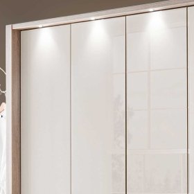 Schlafzimmer Möbel Codumenta in Cremeweiß und Eiche Sägerau (vierteilig) – Ansicht 9