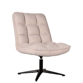 Lounge Polstersessel Rainy drehbar mit Sterngestell – Ansicht 1