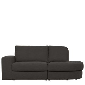 Modulsofa Abschluss Element rechts Trois in Anthrazit 93 cm breit – Ansicht 14