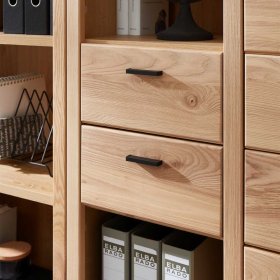 Ordnerregal Carsons mit zwei Schubladen 203 cm hoch – Ansicht 5