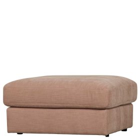 Rosa Couchhocker Oktamian für Modulsofa 44 cm Sitzhöhe – Ansicht 1