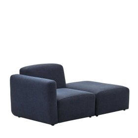 Modulare Recamiere Badryca in Dunkelblau 169 cm breit – Ansicht 1